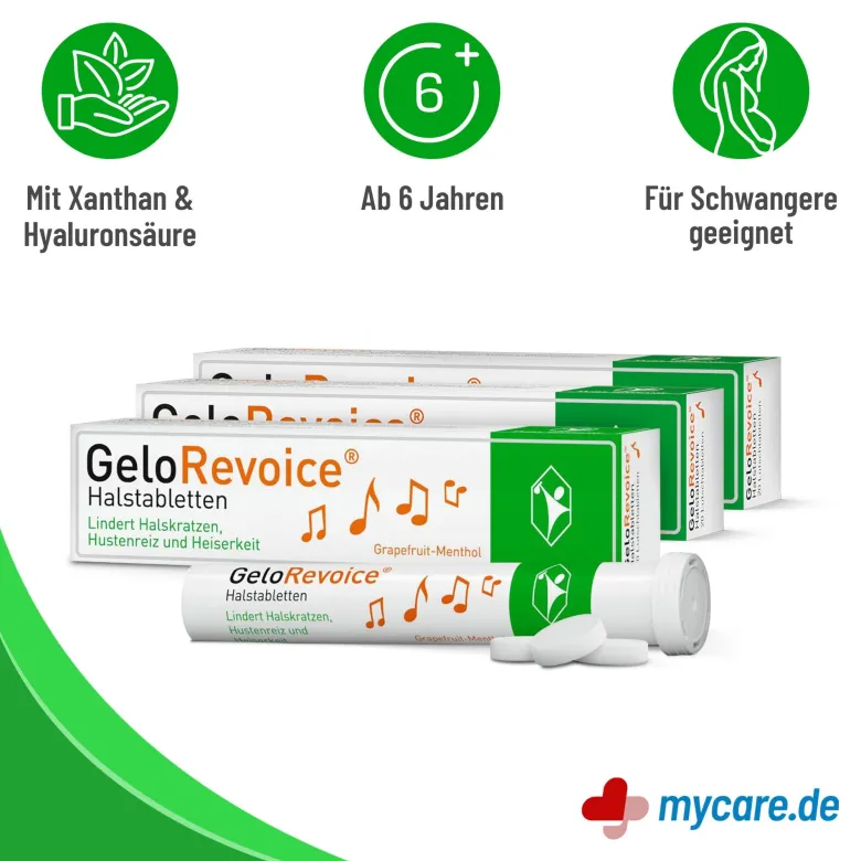 GeloRevoice Halstabletten Grapefruit-Menthol, 3x20 St