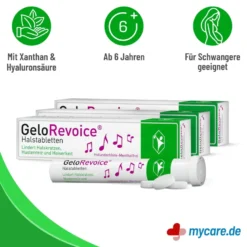 GeloRevoice Halstabletten Holunderblüte-Mentholfrei, 3x20 St