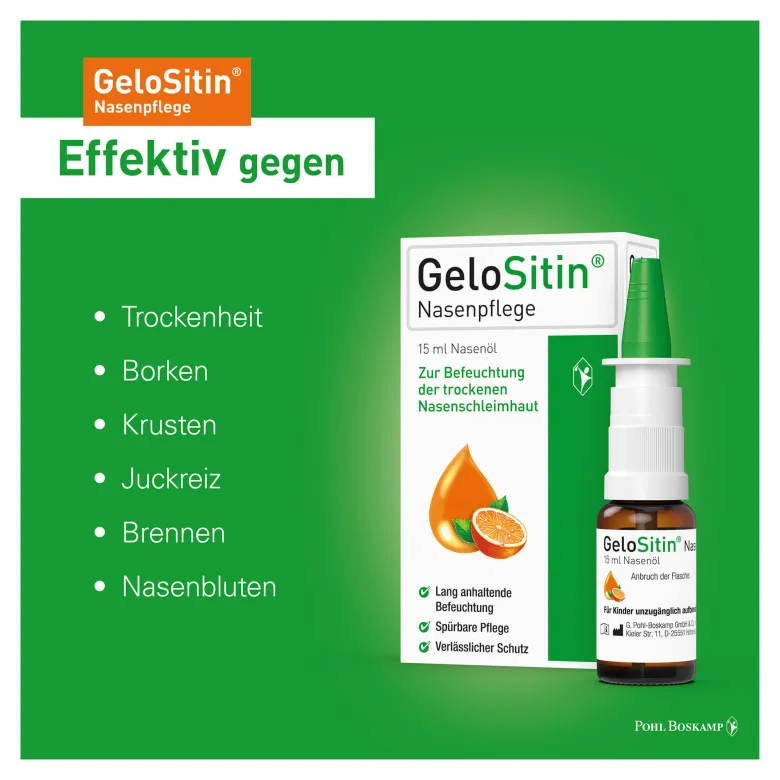 GeloSitin Nasenpflege Spray, 15 ml