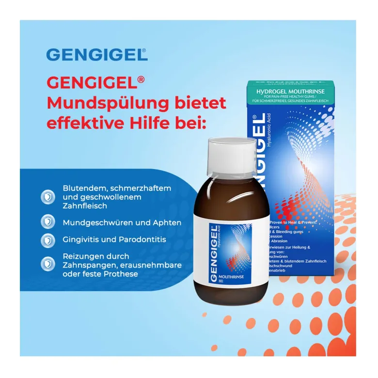 Gengigel Hydrogel Mundspüllösung, 150 ml