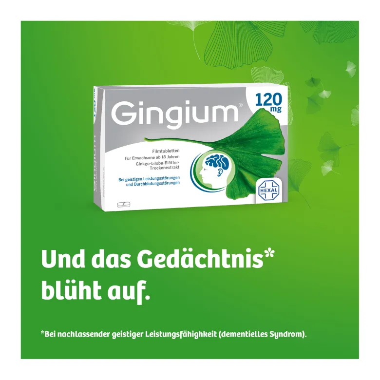 Gingium 120 mg Filmtabletten, 120 St