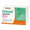 Ginkobil ratiopharm 240 mg, mit Ginkgo biloba, 60 St