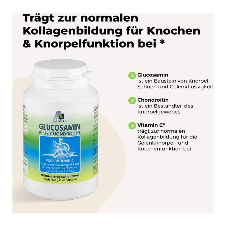 Glucosamin Chondroitin Kapseln, 120 St