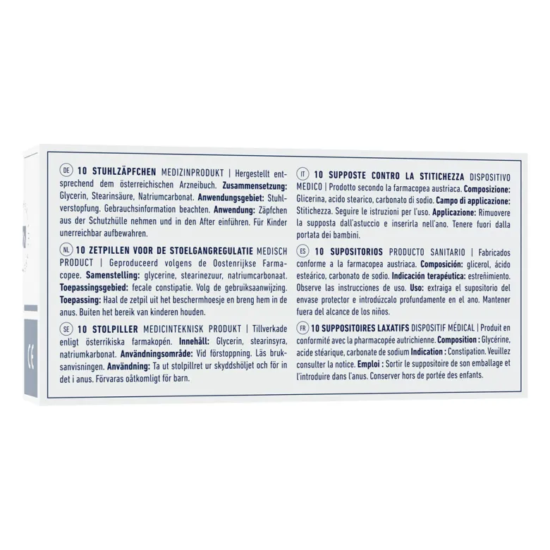 Glycerin Zäpfchen Rösch 3 g, 10 St