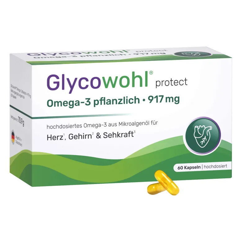 Glycowohl protect Omega-3 Kapseln, 60 St