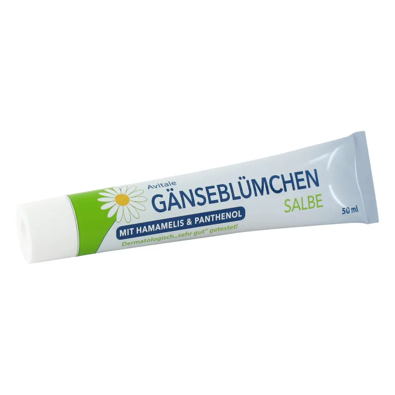 Gänseblümchen Salbe mit Hamamelis & Panthenol, 50 ml