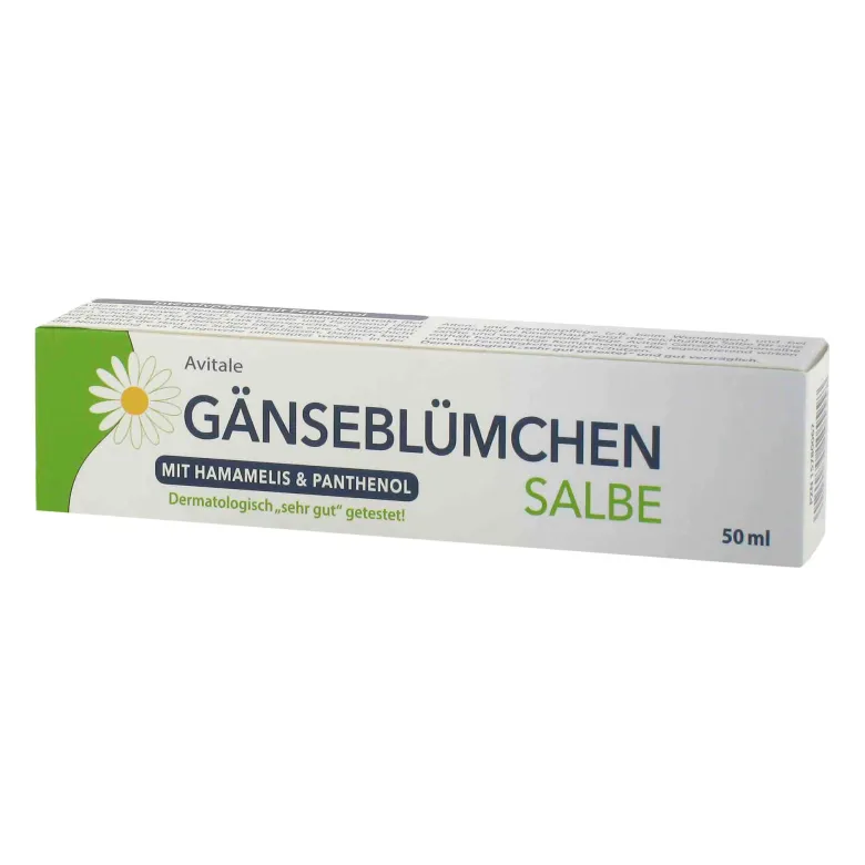 Gänseblümchen Salbe mit Hamamelis & Panthenol, 50 ml