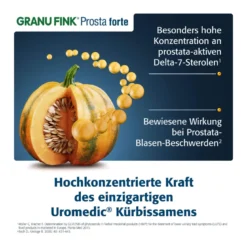 Granufink Prosta forte 500 mg Hartkapseln, 140 St