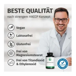 GREEN NATURALS Gerstengras 3000 mg Kapseln vegan, 240 St