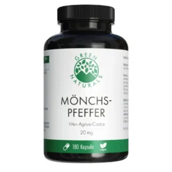 GREEN NATURALS Mönchspfeffer 20 mg hochdosierte Kapseln, 180 St
