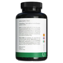 GREEN NATURALS Panax Ginseng hochdosierte vegane Kapseln, 180 St
