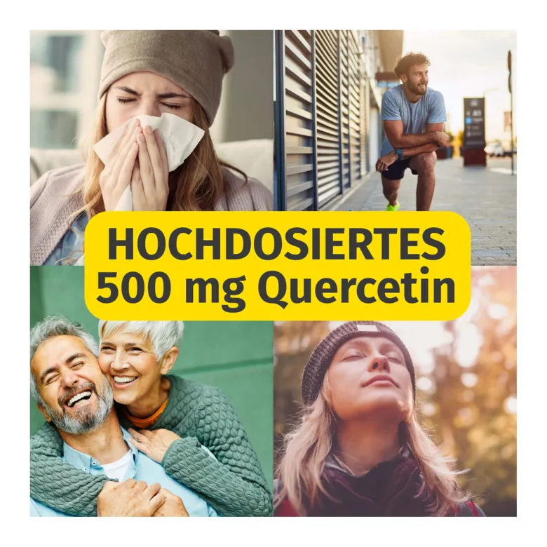 GREEN NATURALS Quercetin 500 mg Kapseln, 180 St