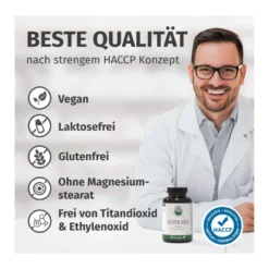 GREEN NATURALS Roter Reis Monacolin K vegane Kapseln, 180 St