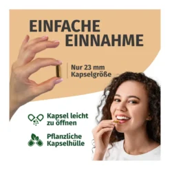 GREEN NATURALS Schwarzer Knoblauch vegane Kapseln, 180 St