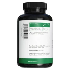 GREEN NATURALS Schwarzer Knoblauch Kapseln, 180 St