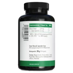 GREEN NATURALS Spermidin forte 5,5 mg vegane Kapseln, 90 St