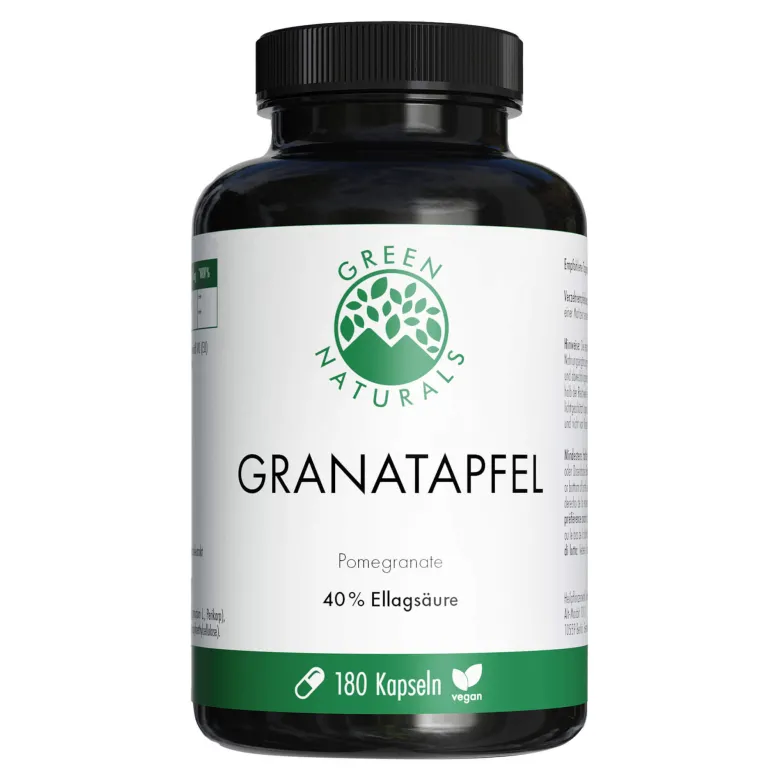 Green Naturlas Granatapfel Kapseln, 180 St