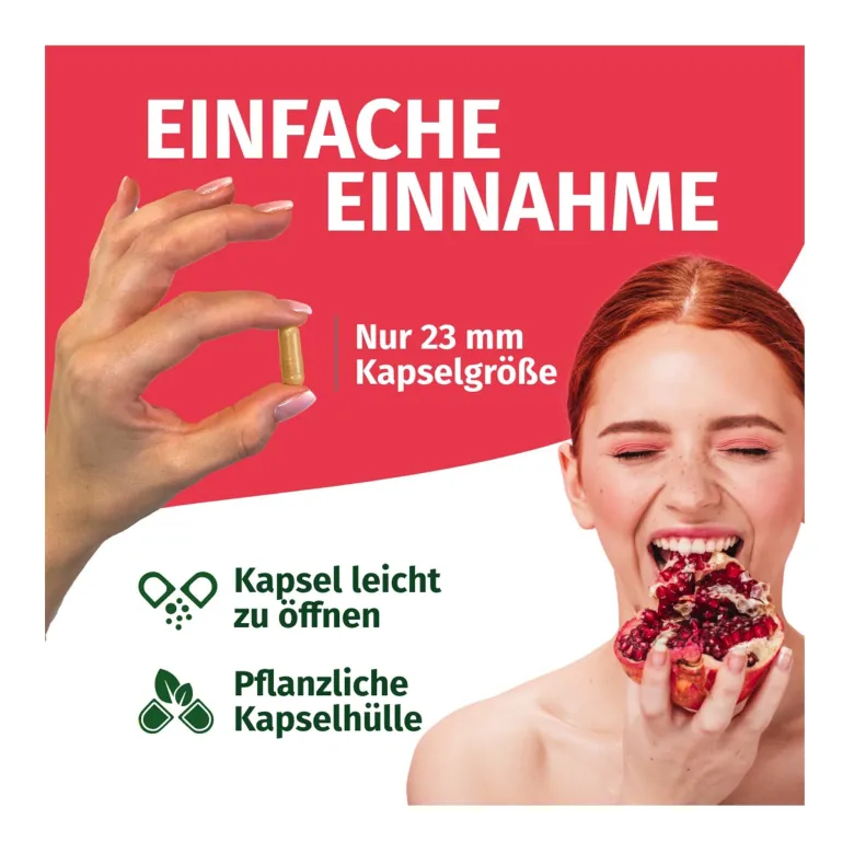 Green Naturlas Granatapfel Kapseln, 180 St
