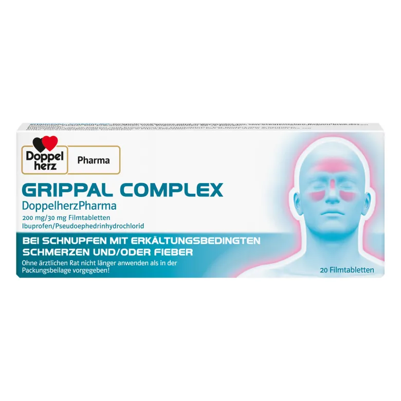 GRIPPAL COMPLEX DoppelherzPharma Filmtabletten, 20 St