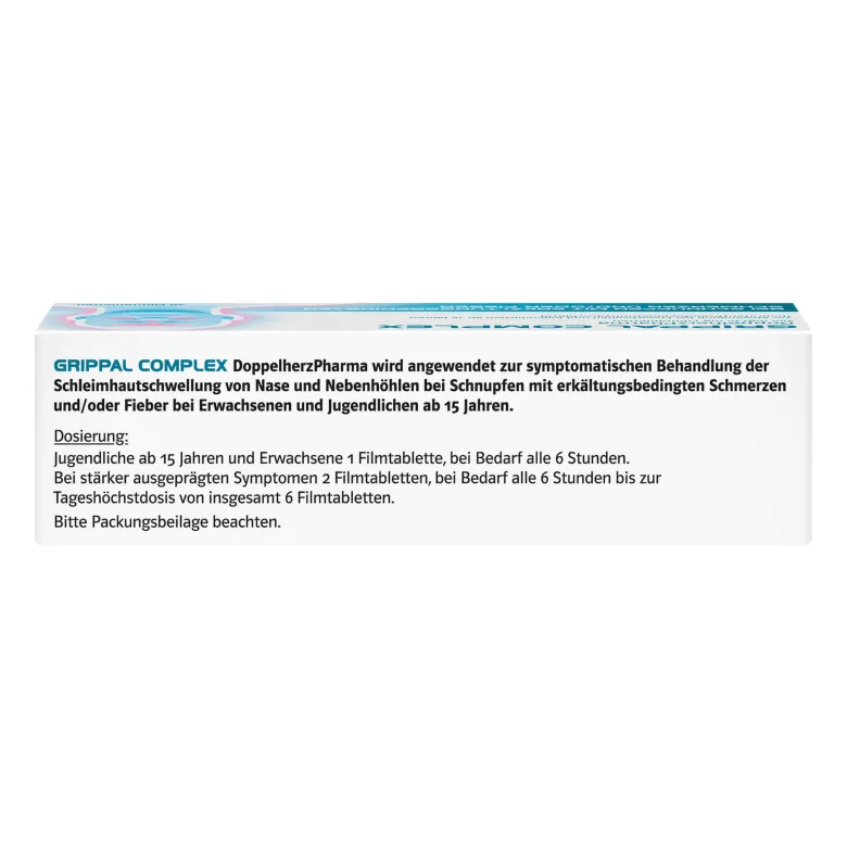GRIPPAL COMPLEX DoppelherzPharma Filmtabletten, 20 St