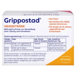 Grippostad Heißgetränk Pulver, 10 St