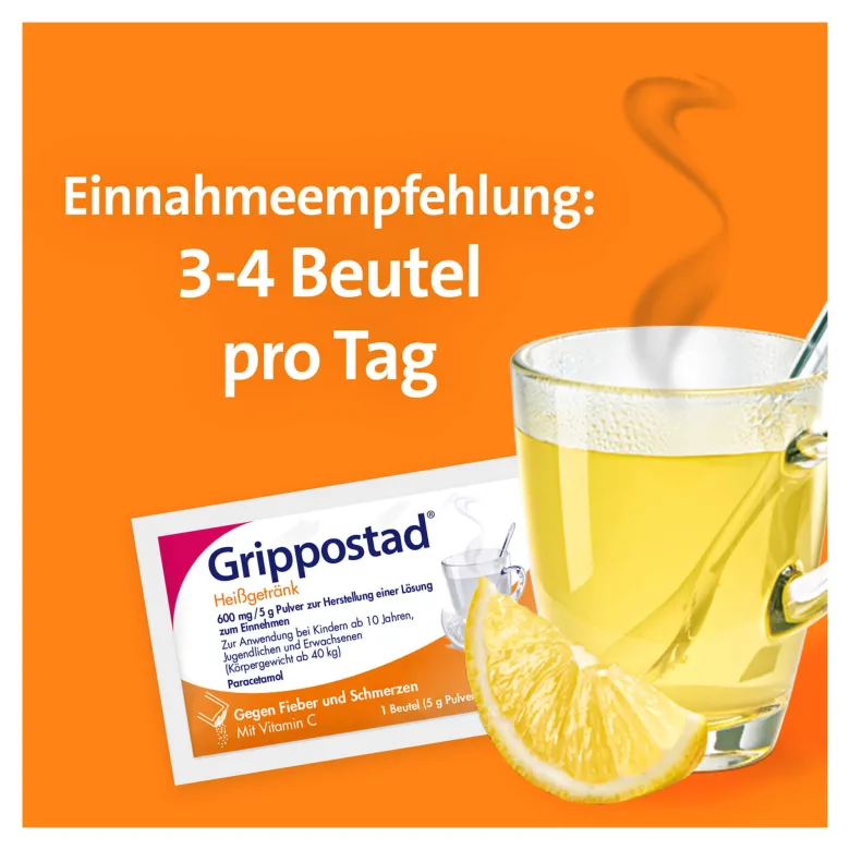Grippostad Heißgetränk Pulver, 10 St