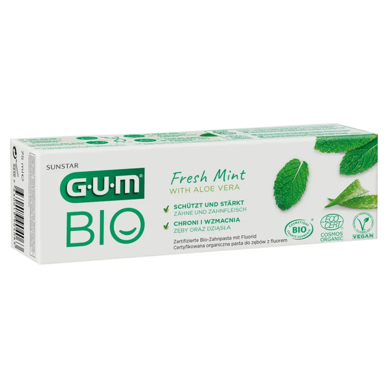 GUM Bio Zahnpasta fresh mint, 75 ml