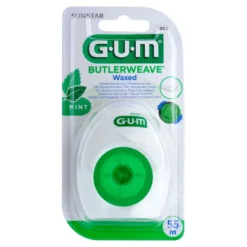 GUM Butlerweave waxed mint Zahnseide, 1 St
