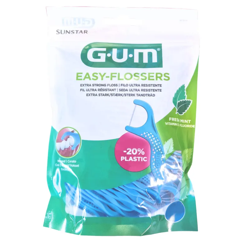 Gum Easy-Flossers Zahnseidesticks gewachts mint, 30 St