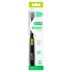 Gum SONIC DAILY Schallzahnbürste schwarz, 1 St