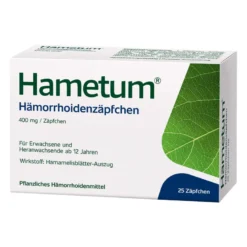 Hametum Hämorrhoidenzäpfchen, 25 St