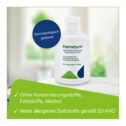 Hametum Medizinischer Reinigungsschaum für den Popo, 100 ml