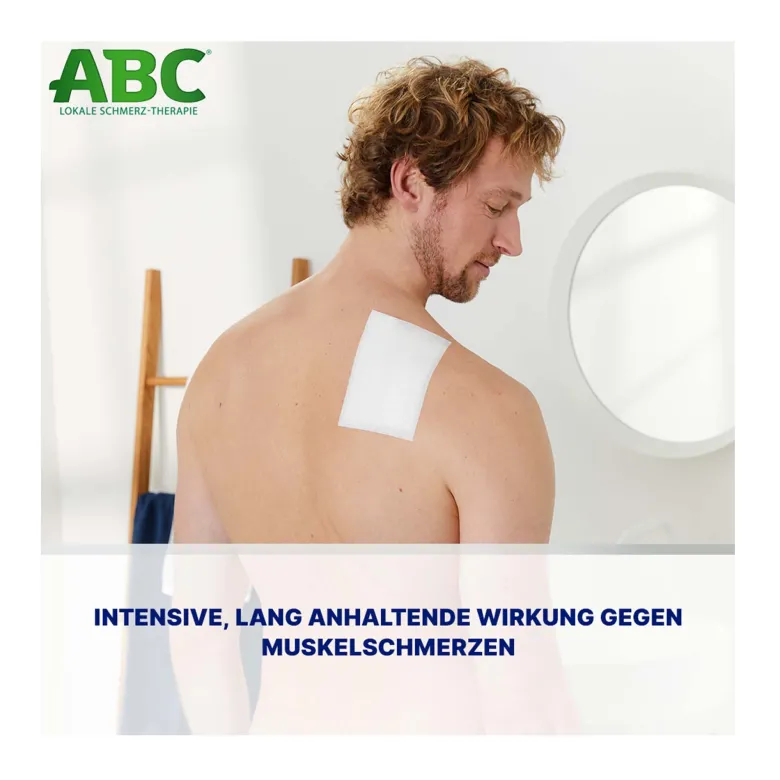 Hansaplast ABC Wärme-Pflaster mit Sensitiv-Vlies 14x10 cm, 2 St