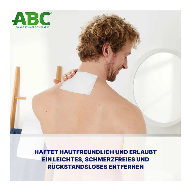 Hansaplast ABC Wärme-Pflaster mit Sensitiv-Vlies 14x10 cm, 2 St