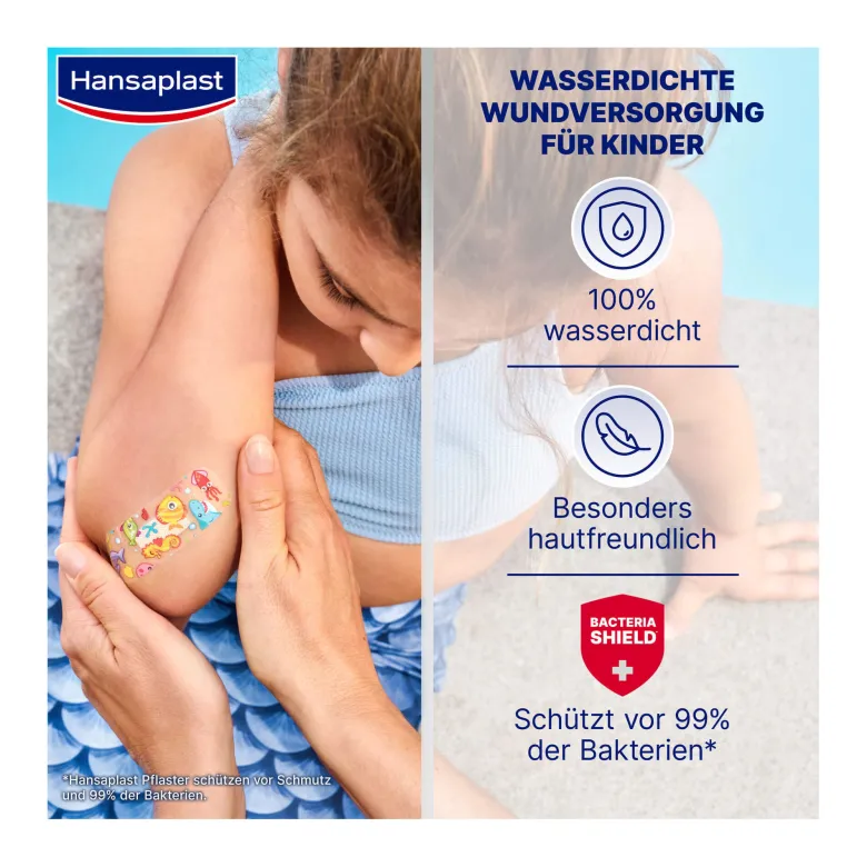 Hansaplast Aqua Protect Kids Pflaster, 20 St