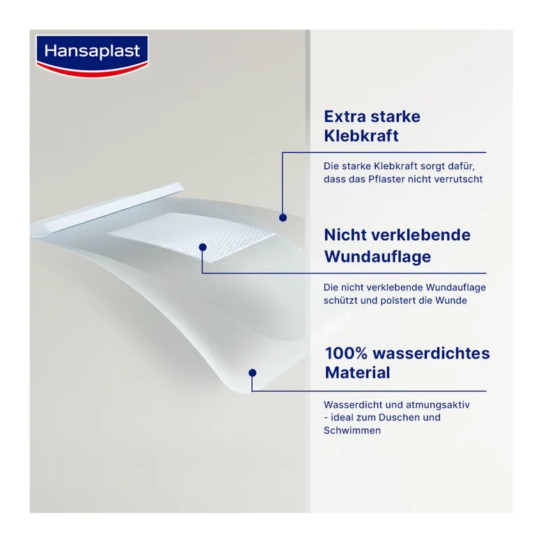 Hansaplast Aqua Protect Pflasterstrips, 20 St