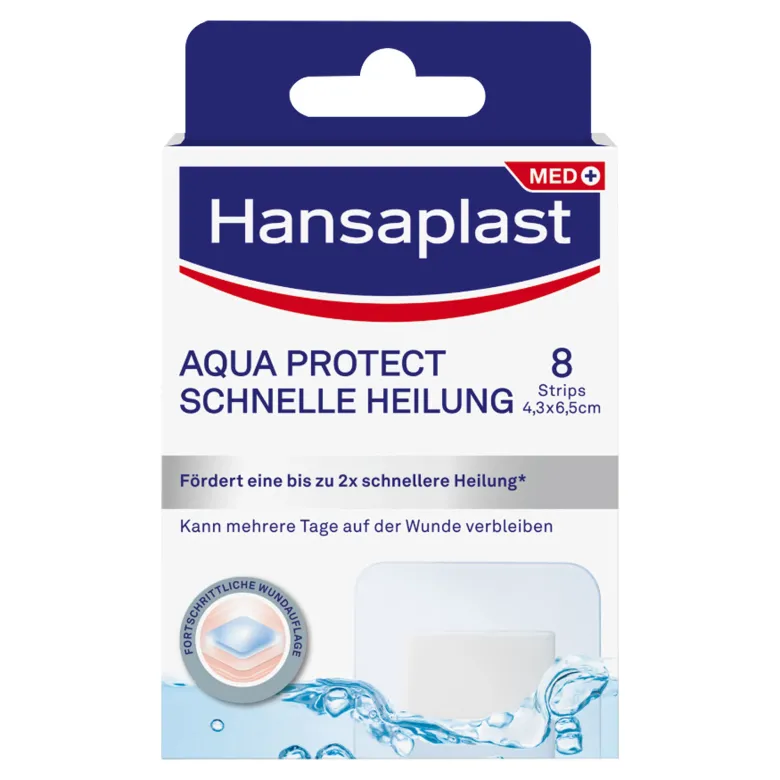 Hansaplast Aqua Protect Pflaster Schnelle Heilung, 8 St