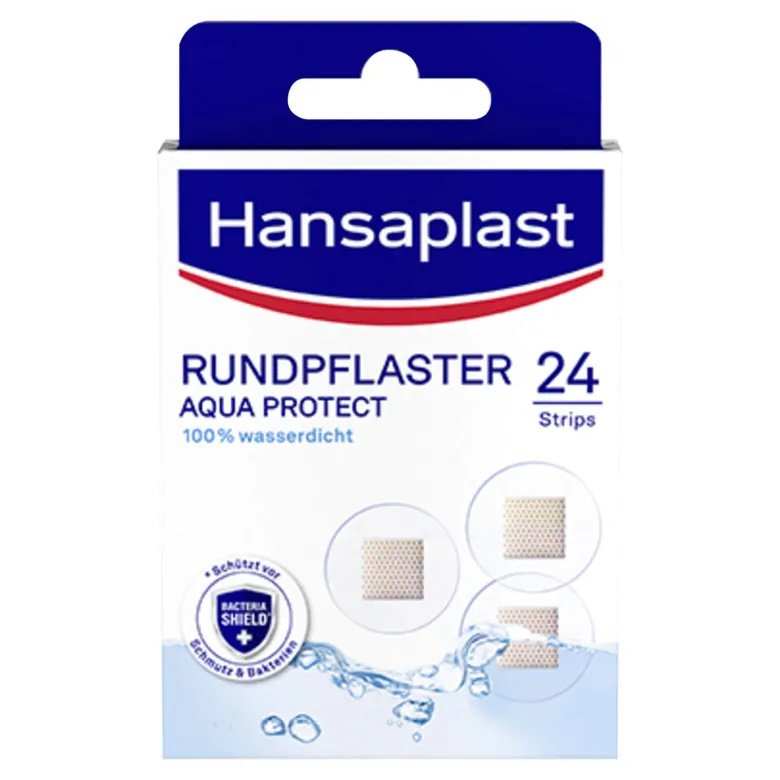 Hansaplast Aqua Protect Rundpflaster, 24 St