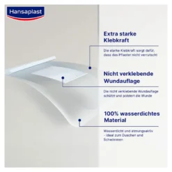 Hansaplast Aqua Protect XXL 8 x 10 cm, 5 St