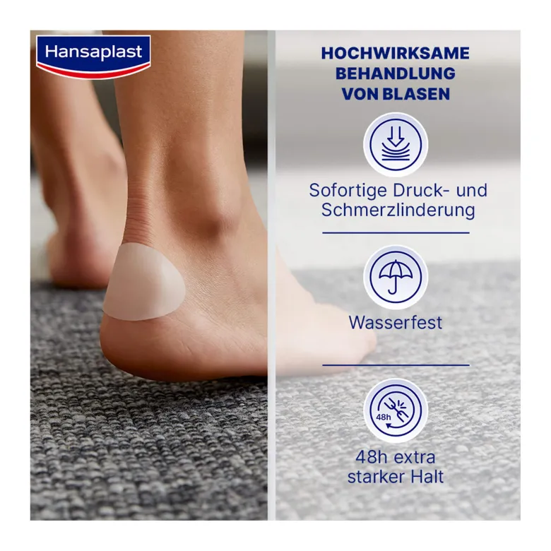 Hansaplast Blasenpflaster Ferse, 5 St