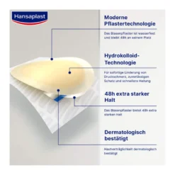 Hansaplast Blasenpflaster Ferse, 5 St