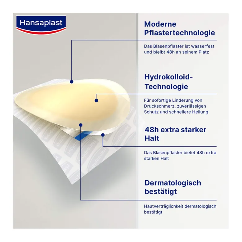 Hansaplast Blasenpflaster Ferse, 5 St