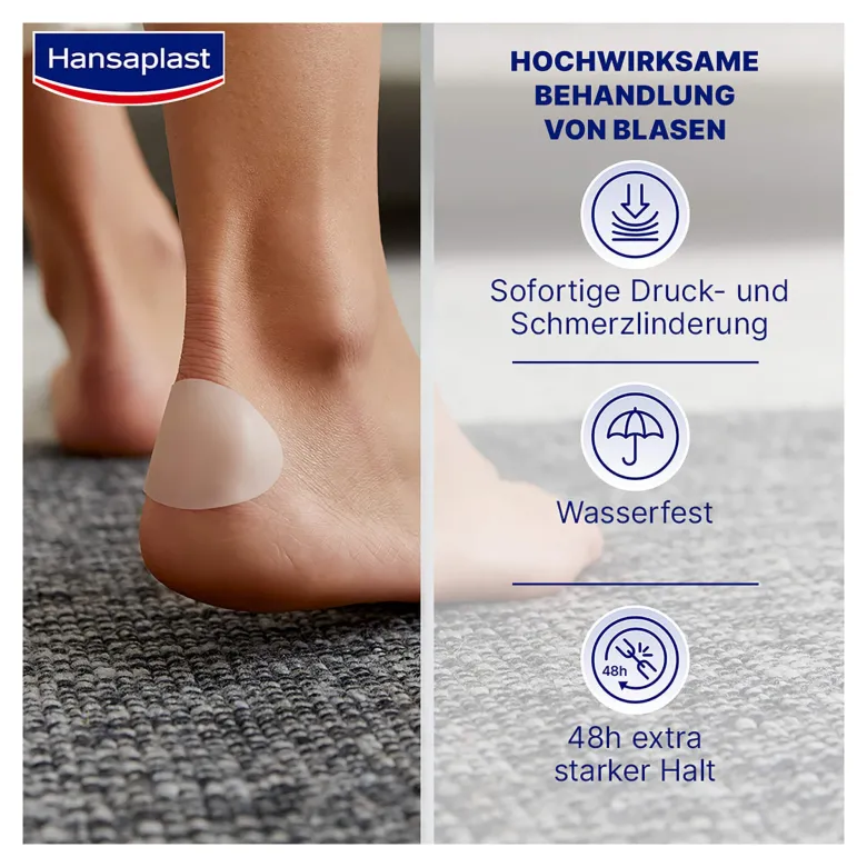 Hansaplast Blasenpflaster SOS Mix Pack, 6 St