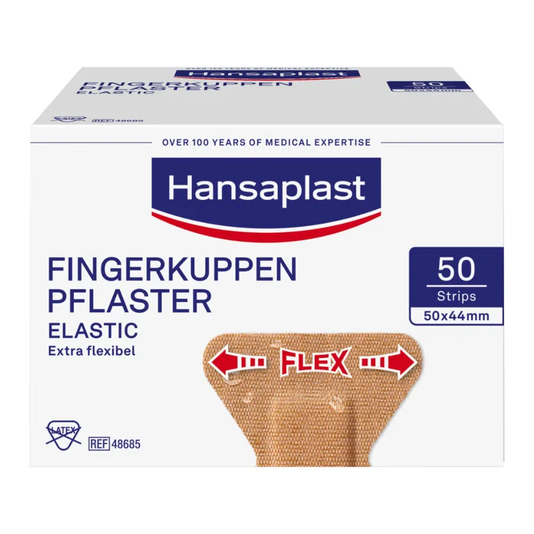 Hansaplast Elastic Fingerkuppenpflaster, 50 St