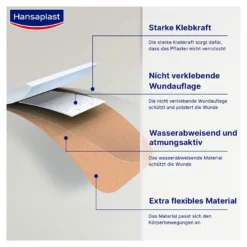 Hansaplast Elastic Fingerkuppenpflaster, 50 St