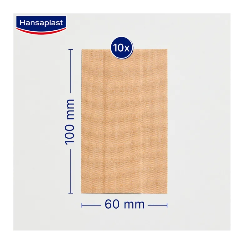 Hansaplast Elastic Pflaster 1m x 6cm, 1 St