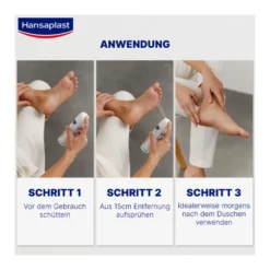 Hansaplast Fußpilz-Schutz 2in1 Deo mit Octenidin, 150 ml