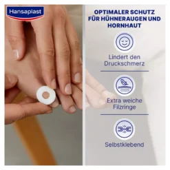 Hansaplast Hühneraugen-Druckschutzringe, 20 St