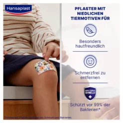 Hansaplast Kids Sensitive Wundverband XL, 10 St