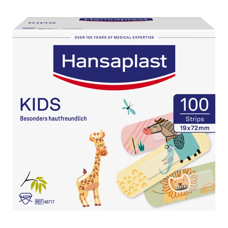 Hansaplast Kids Universal Strips, 100 St